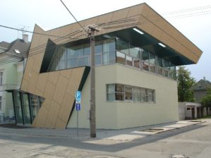 Opláštění budovy, Muzická škola umění, Ostrava, rok realizace 2007